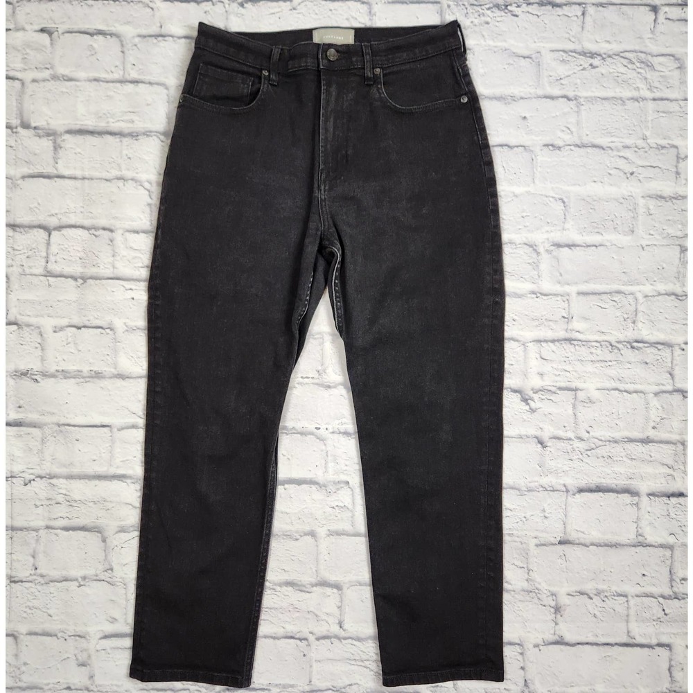 Everlane Jeans Womens Size 30 Ankle Black